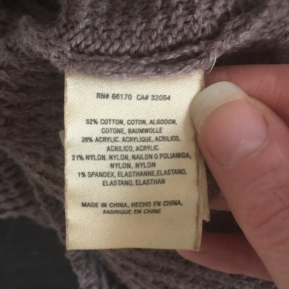 Angel of the North Rosie Cowlneck sweater in brown - Picture 4 of 4